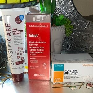 Skin Barrier protection, combo, adhesive remover, skim protector, non-sting